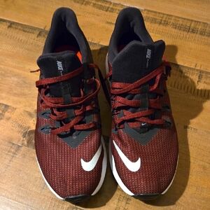 Nike Burgundy and Black Sneakers